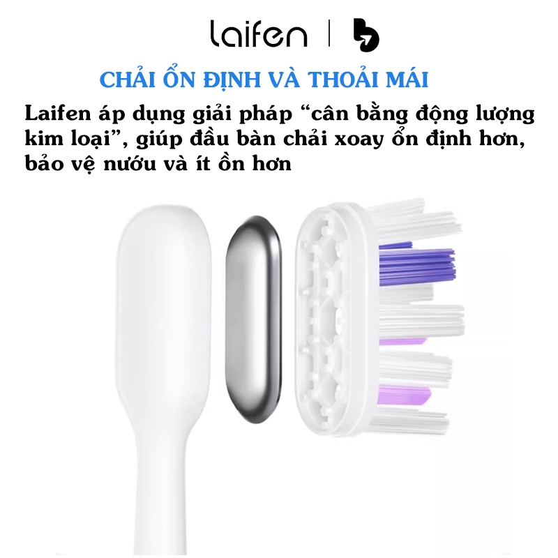 Đầu thay thế bàn chải điện Laifen Wave thế hệ mới