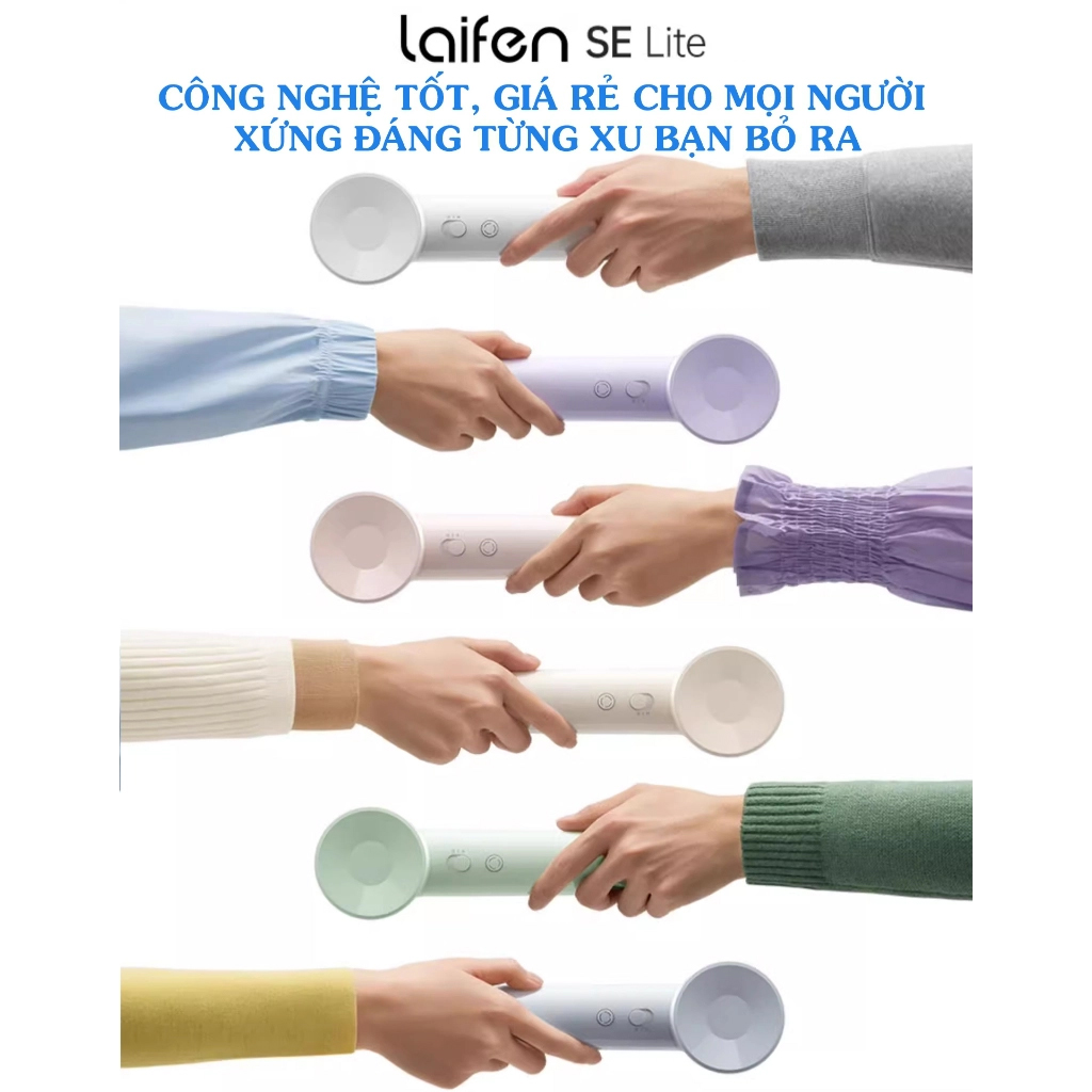 Máy sấy tóc ion âm tốc độ cao LAIFEN SE LITE, Chip Nhiệt AI thông minh