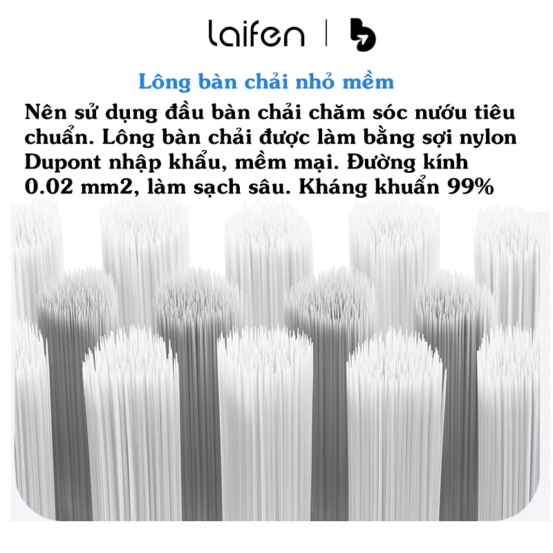 Đầu thay thế bàn chải điện LAIFEN WAVE thế hệ mới