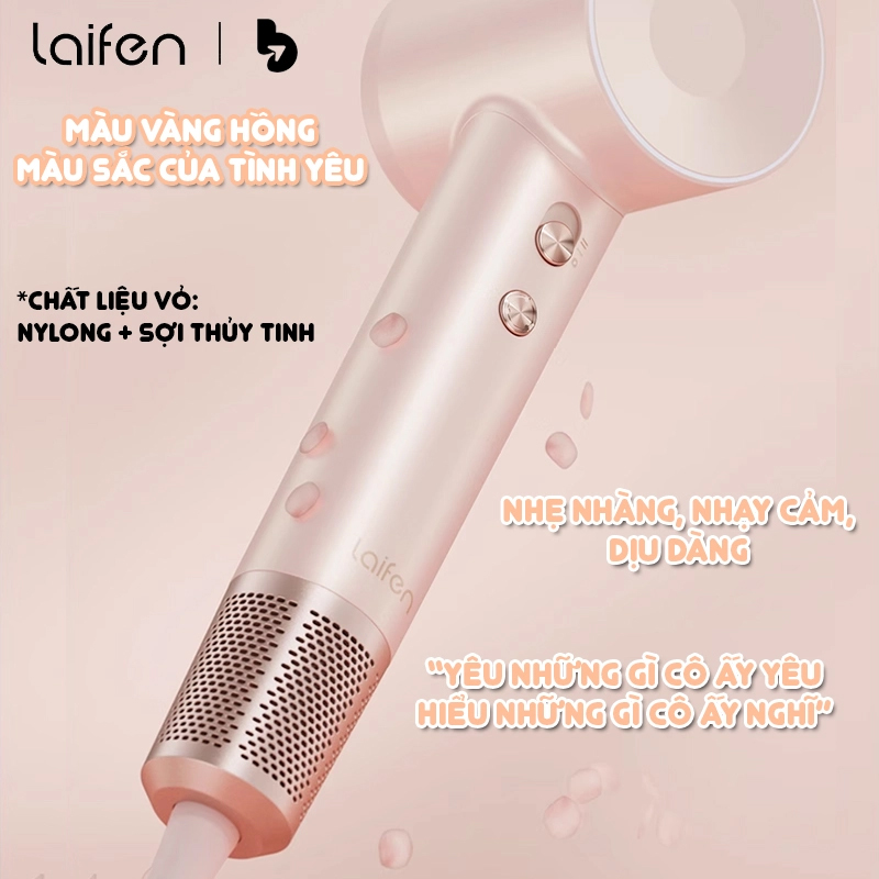 Bộ quà tặng máy sấy tóc ion âm tốc độ cao LAIFEN SWIFT LF03 phiên bản giới hạn - LIMITED