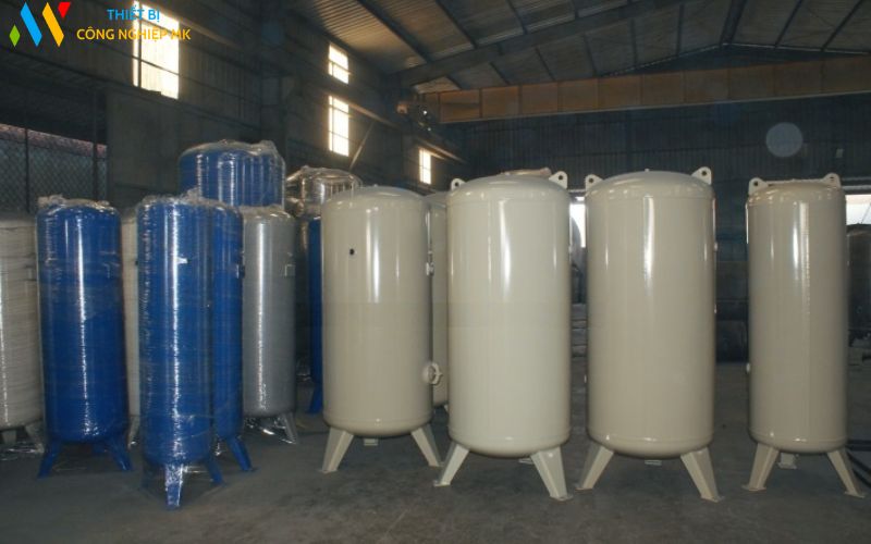 Bình hơi máy nén khí: Tìm hiểu các loại bình hơi phổ biến