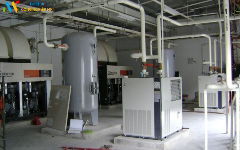 Cấu tạo máy nén khí công nghiệp: Chi tiết từng bộ phận