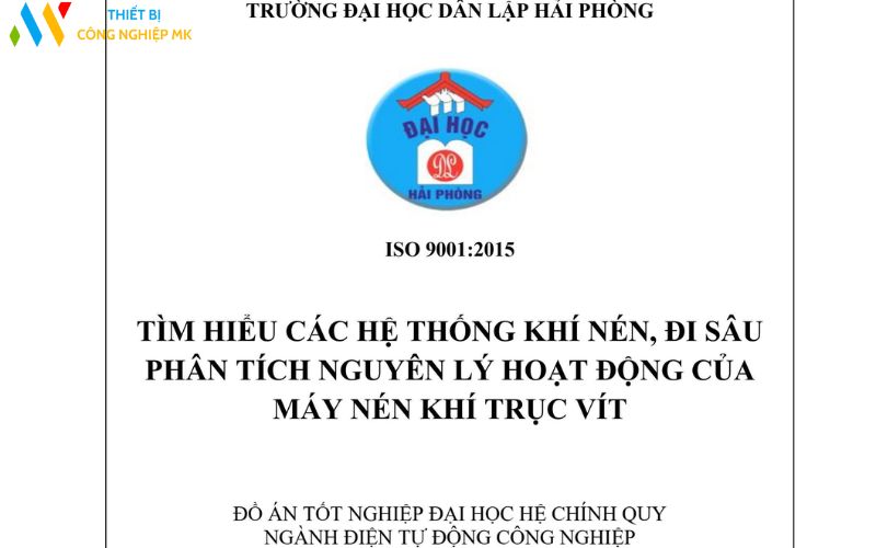 Giáo trình máy nén khí trục vít: Nội dung chính cần nắm