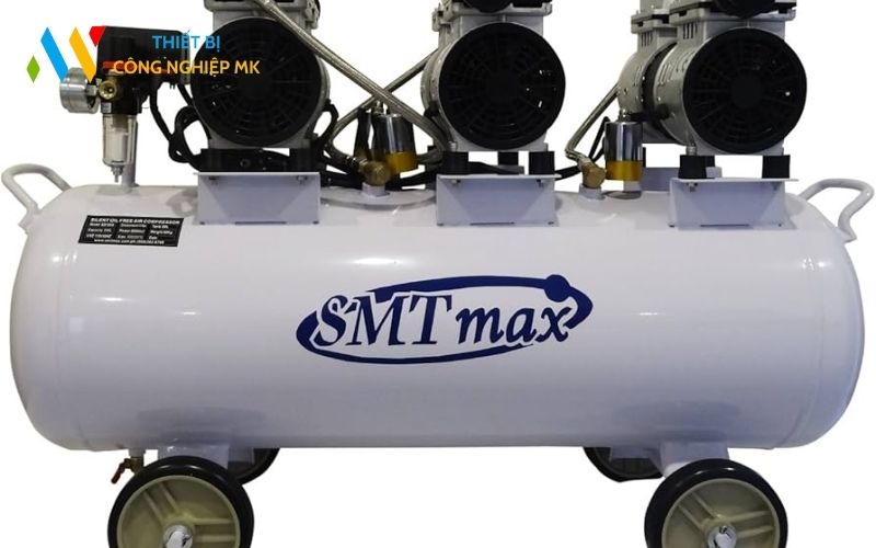Máy nén khí không dầu 3hp: Chất lượng khí sạch, ổn định