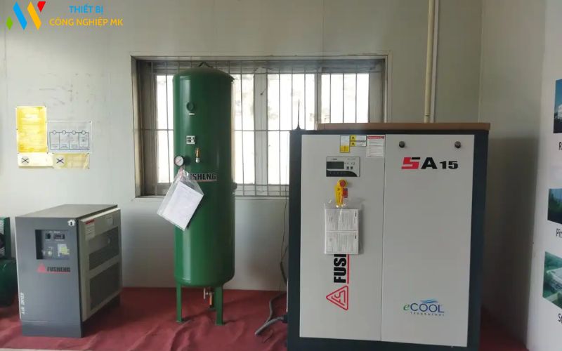 Máy nén khí trục vít Fusheng: Ưu điểm và tính năng vượt trội