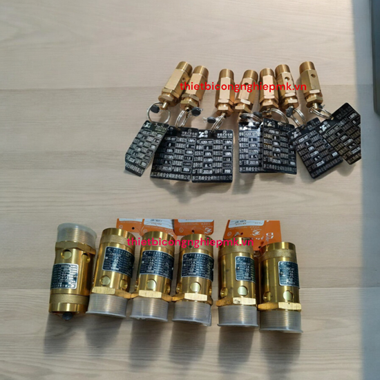 CẤU TẠO VÀ NGUYÊN LÝ HOẠT ĐỘNG CỦA VAN AN TOÀN MÁY NÉN KHÍ