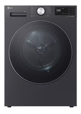 Máy sấy LG AI DUAL Inverter Heat Pump™ 12kg màu xám RX12VHP5WB