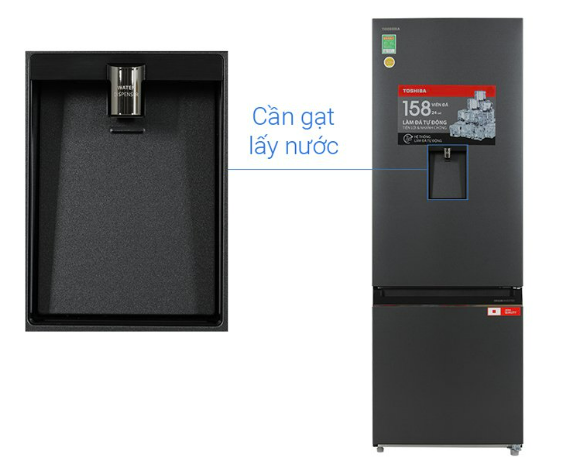 Tủ lạnh Toshiba Inverter 321 lít GR-RB405WEA-PMV(06)-MG Kho Điện Máy Hà Nội