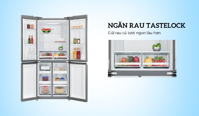 Tủ lạnh Electrolux Inventer 496 Lít EQE4900A-A Kho Điện Máy Hà Nội