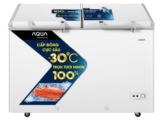 Tủ đông AQUA Inverter 295 lít AQF-C4202E Kho Điện Máy Hà Nội Giá Rẻ