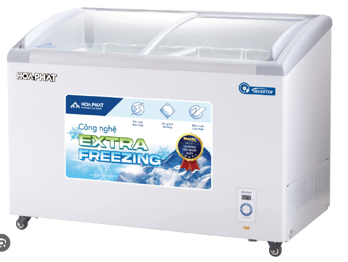 Tủ đông Hòa Phát Inverter 1 ngăn 451 lít HSF AD8451.C1 Giá Rẻ Chính Hãng Mới 100%