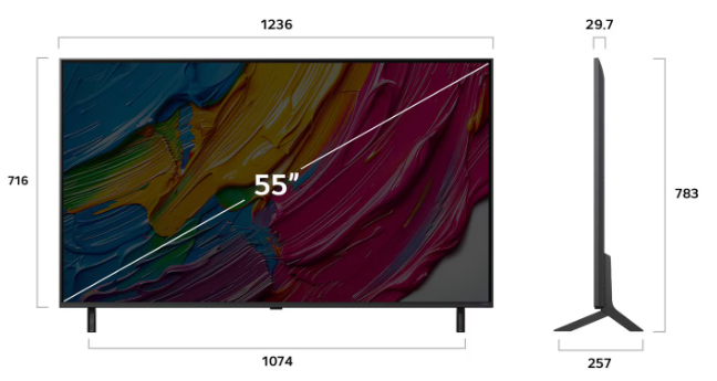 Smart Tivi LG 55 inch 55QNED80ASA QNED AI 4K 2025 Chính Hãng 100%