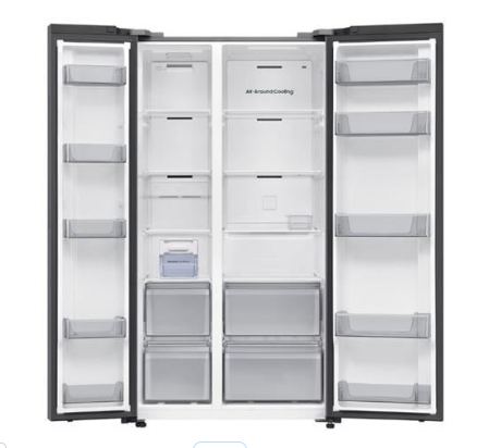 Tủ lạnh Samsung Side By Side Inverter 655 lít RS70F65Q3FSV Nguyên Seal