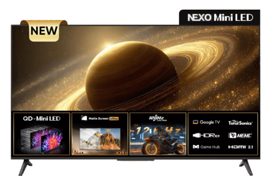Google Tivi QD-Mini LED Coocaa 4K 75 inch 75V75 Mới 100% Rẻ Nhất