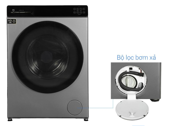 Máy giặt Xiaomi giặt 10.5 kg - sấy 7 kg WD105MJA10VN Mẫu mới