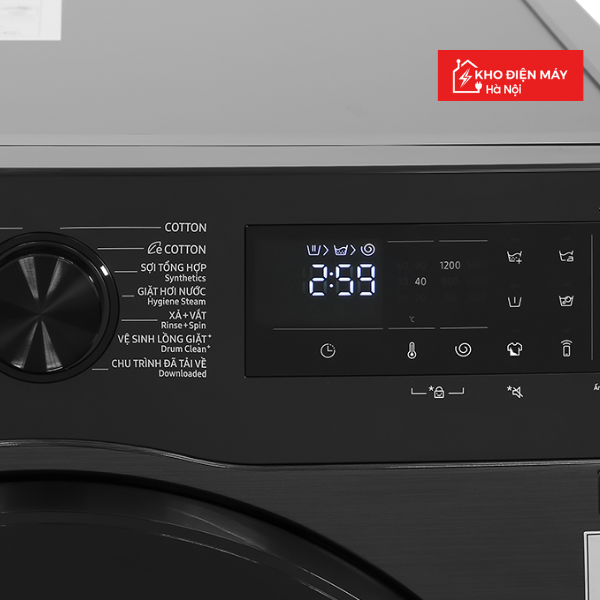 Máy Giặt Samsung Inverter 12 kg WW12CGC04DABSV Mới 100%