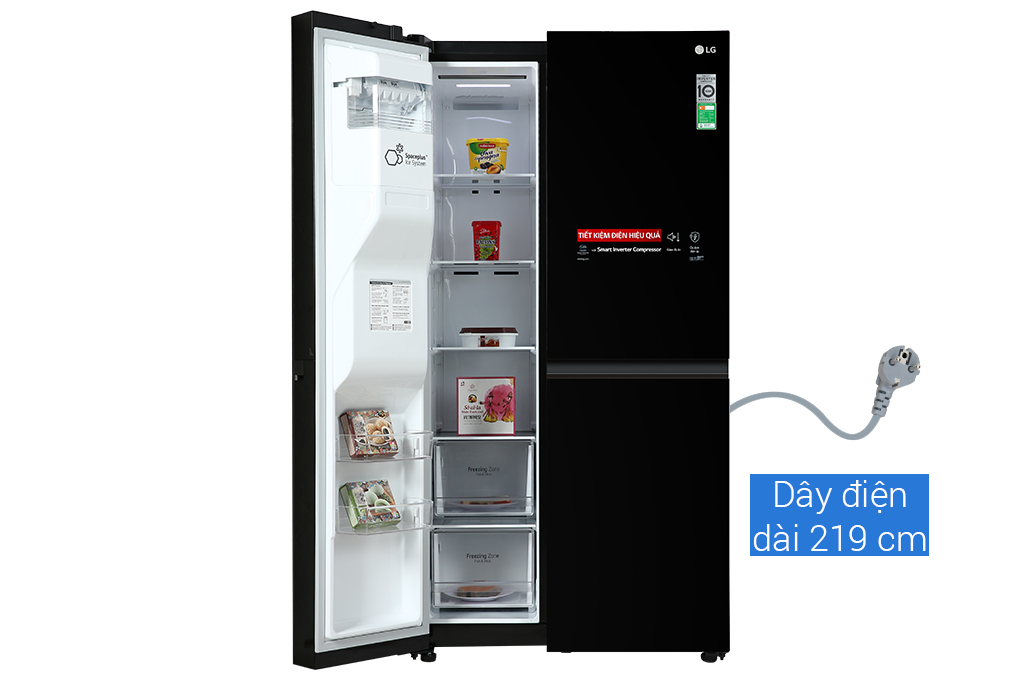Tủ lạnh LG GR-D257JS Side By Side 635 lít 2 cửa Inverter