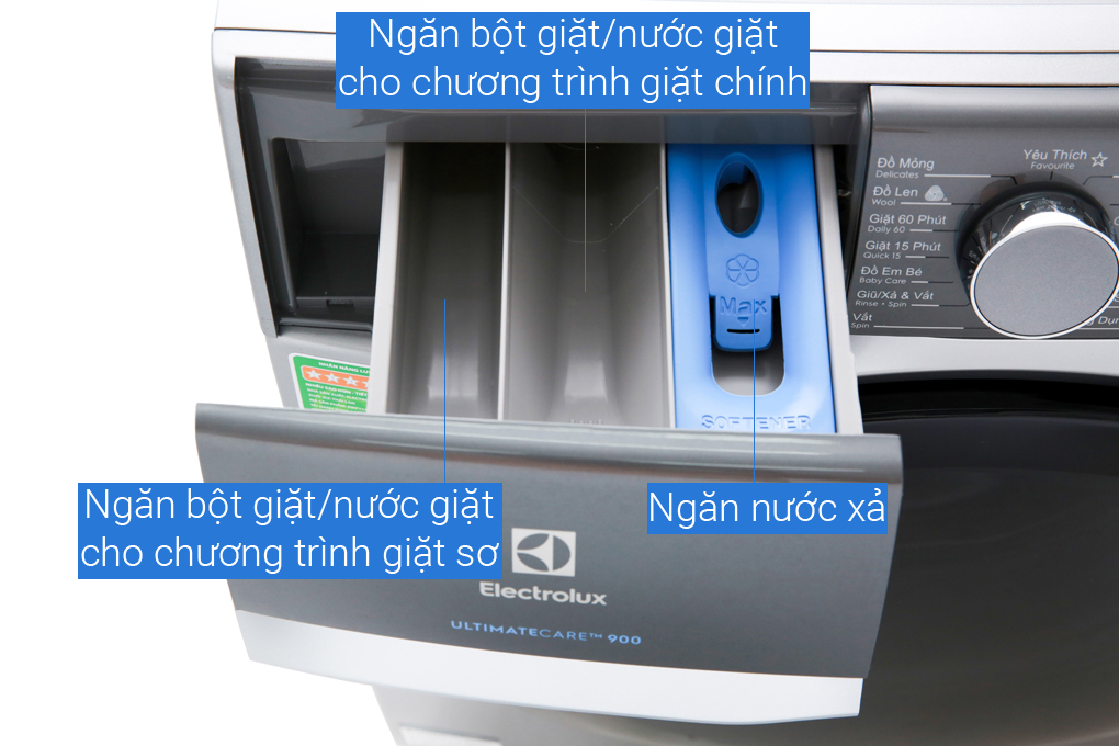 Máy giặt Electrolux 11 kg inverter lồng ngang EWF1141AESA