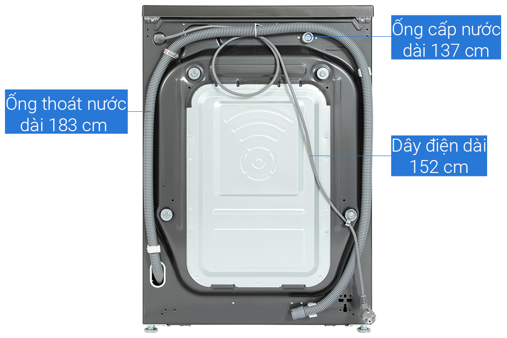 Máy giặt LG FV1412S3B AI DD Inverter 12 kg