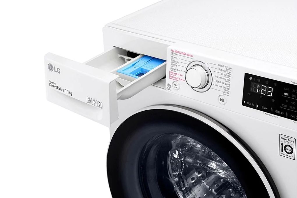 Máy giặt LG FV1411S5W  lồng ngang  Inverter 11kg