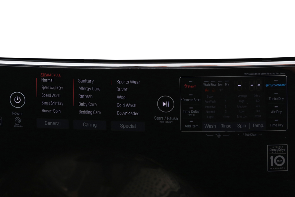 Máy giặt sấy LG F2721HTTV  Inverter 21 kg