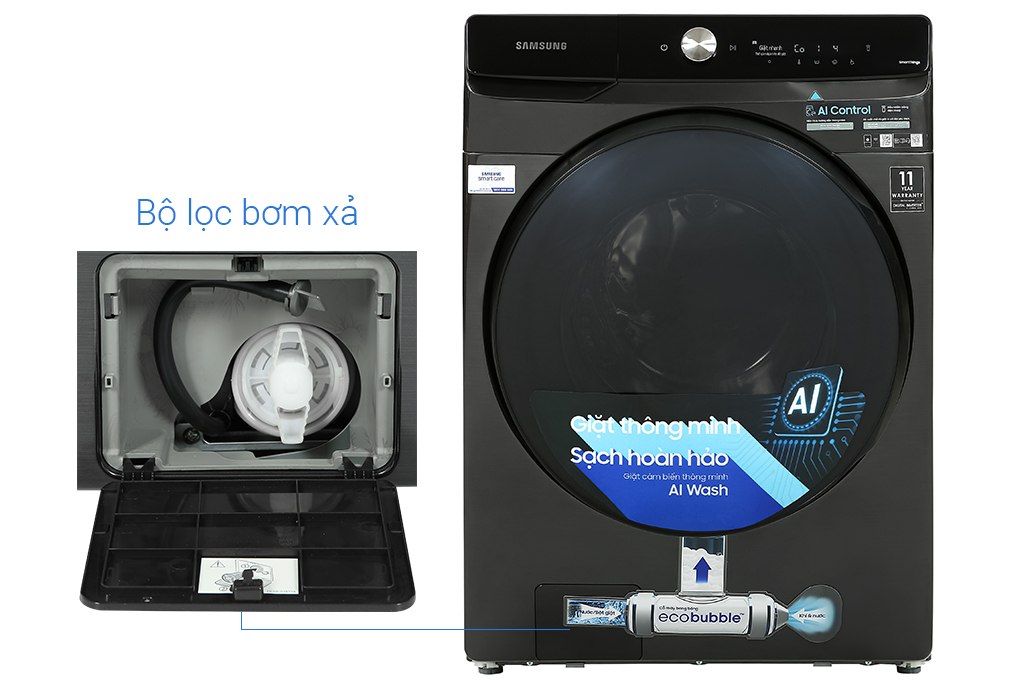 Máy giặt sấy Samsung  WD21T6500GV/SV Inverter 21 kg
