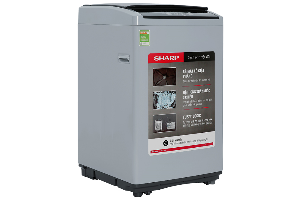 Máy giặt Sharp 7.5 Kg ES-Y75HV-S