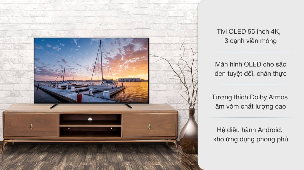 TIVI SONY KD-55A8H Android Tivi OLED Sony 4K 55 inch