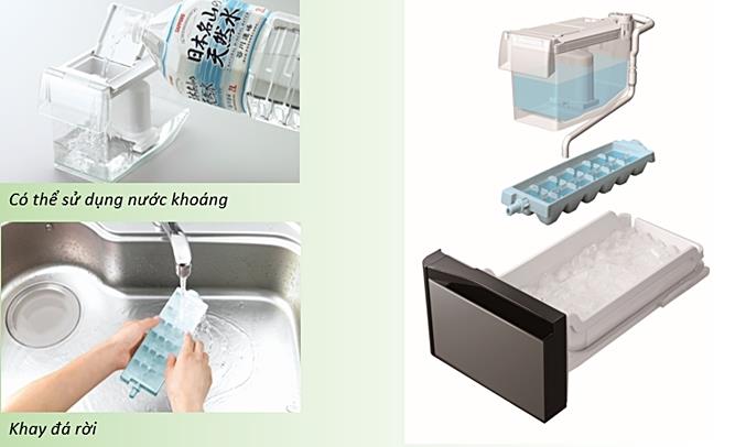 Tủ Lạnh Hitachi 589 lít Inverter R-G570GV-XT