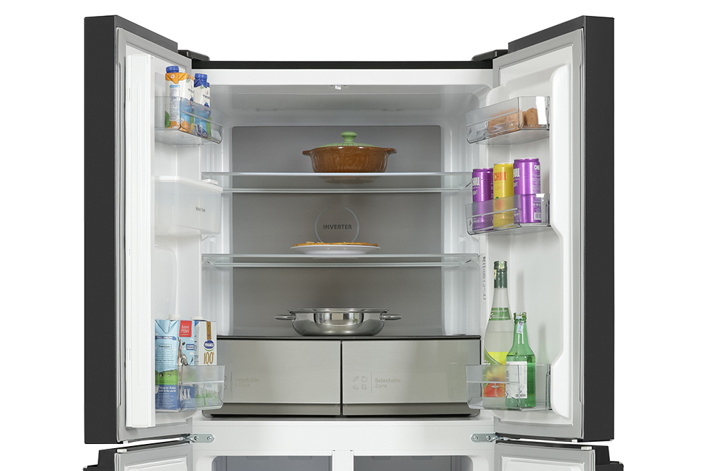 Tủ lạnh Hitachi Inverter 464 lít Multi Door HR4N7520DSWDXVN Chính hãng