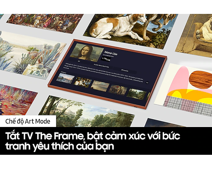 Smart Tivi 32LS03B Khung Tranh The Frame QLED Samsung 32 inch