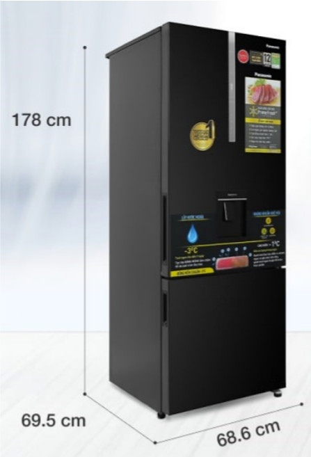 Tủ Lạnh Panasonic Inverter 420 Lít NR-BX471WGKV Chính Hãng mới 100% kho Panasonic Hà Nội