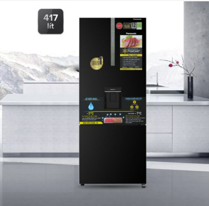 Tủ Lạnh Panasonic Inverter 420 Lít NR-BX471WGKV Chính Hãng mới 100% kho Panasonic Hà Nội