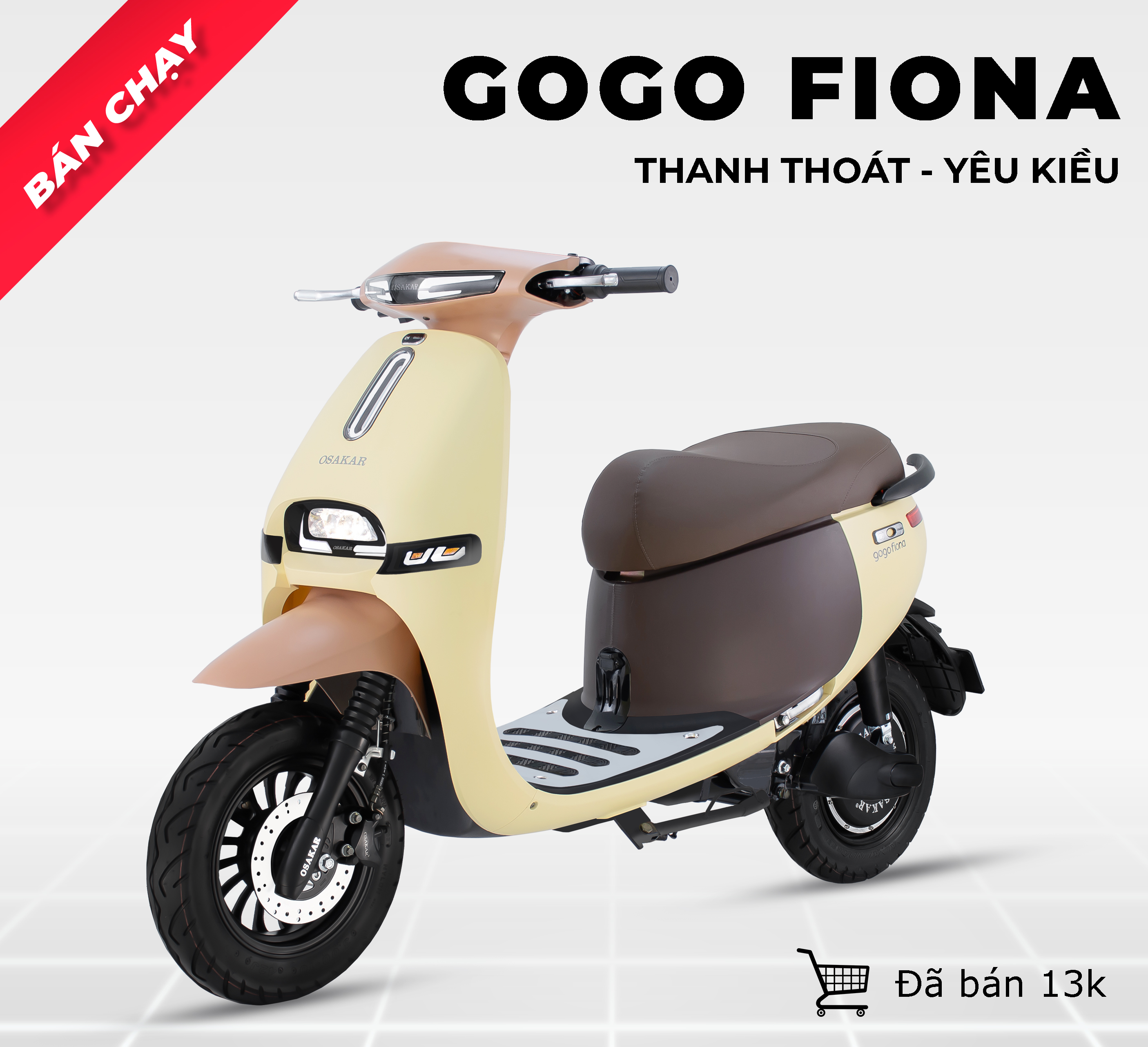 XE MÁY ĐIỆN OSAKAR GOGO FIONA