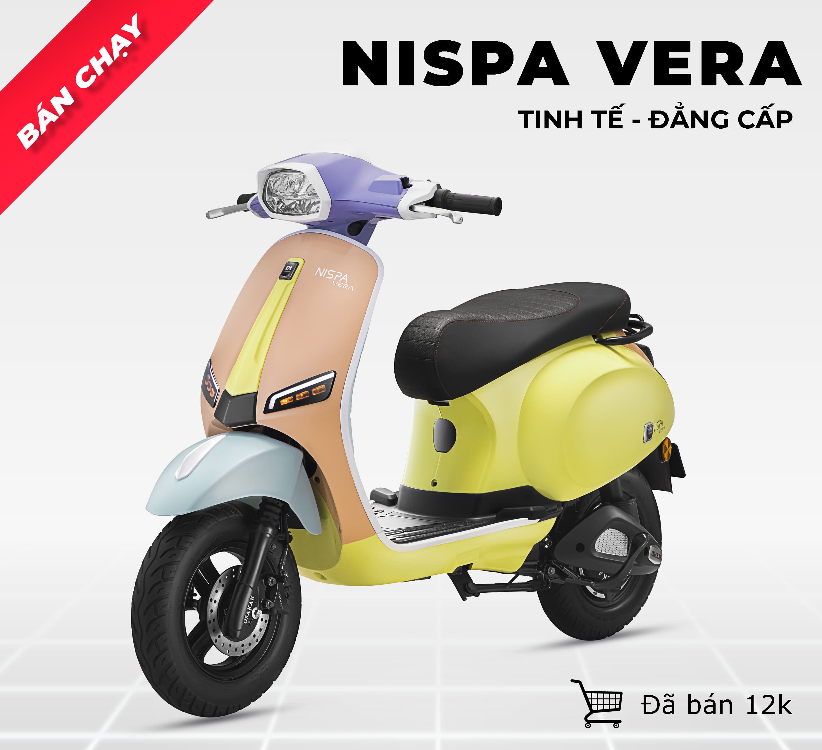 XE MÁY ĐIỆN OSAKAR NISPA VERA