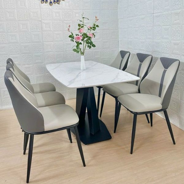 Bộ Bàn Ăn 6 Ghế Nhập Khẩu HT68