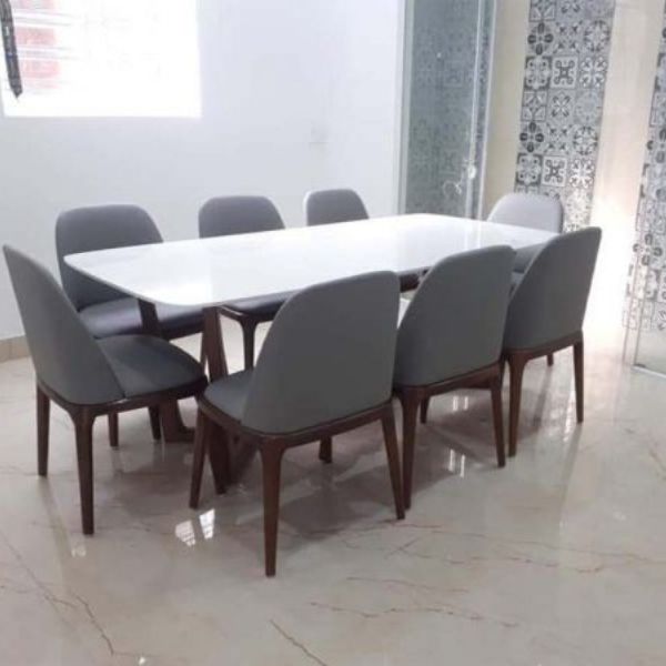 Bàn Ăn Gỗ Sồi 8 Ghế Grace GG34