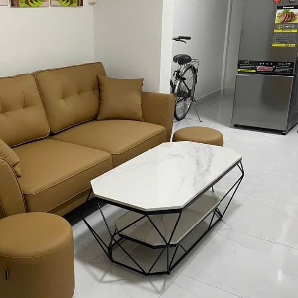 Bàn Trà Sofa 2 Tầng Mặt Đá BT45
