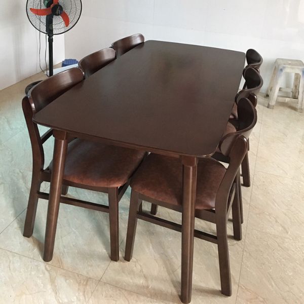 Bộ Bàn Ăn Mango 6 Ghế Gỗ Tự Nhiên
