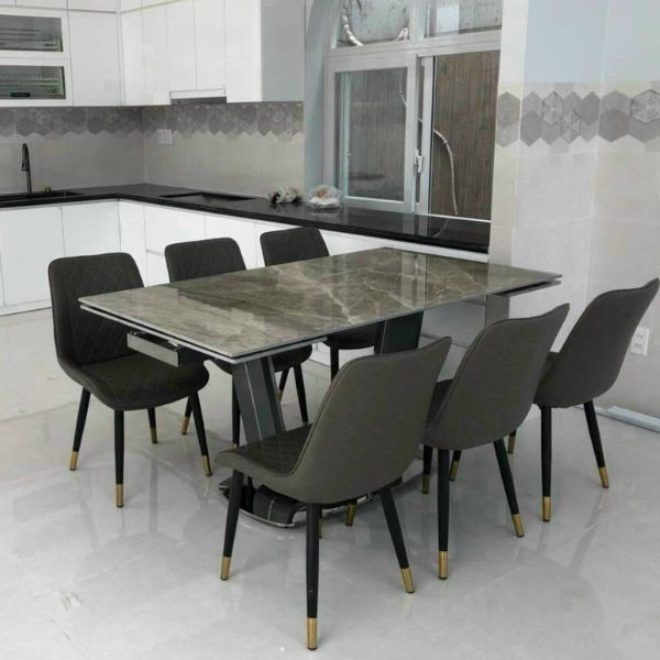 Bộ Bàn Ăn Thông Minh 6 Ghế HT01
