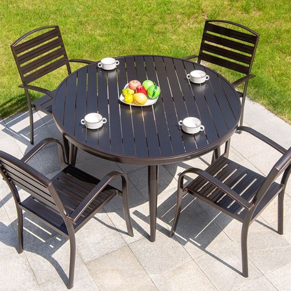 Bộ Bàn Ghế Ngoài Trời Nhôm Đúc ND54