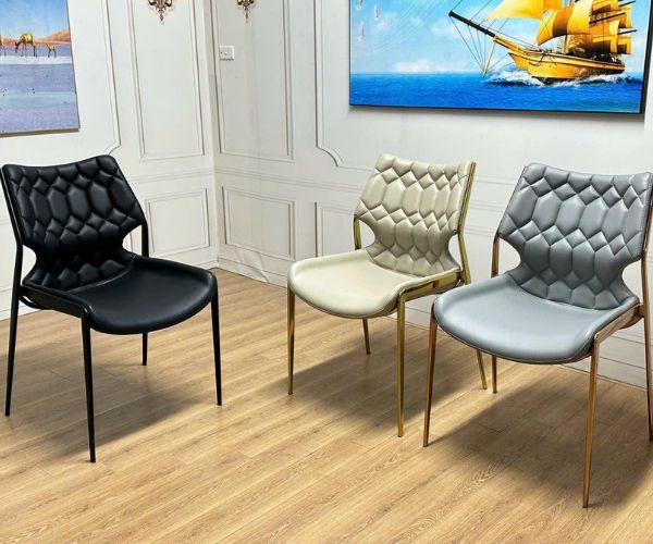 Ghế Ăn Cao Cấp Kiểu Ý Da Chống Xước GY04