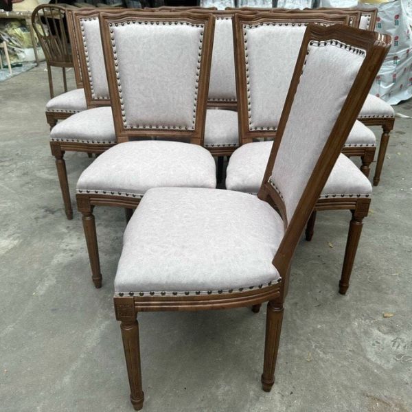 Bàn Ăn 10 Ghế Louis Tân Cổ Điển