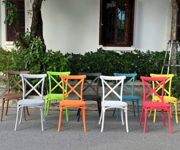 Ghế Nhựa Đúc Bistro X Nhập Khẩu GN14