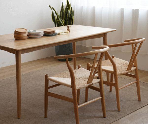 Ghế Wishbone Đệm Da GW02