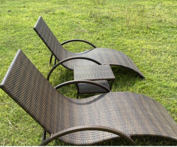 Giường Bể Bơi Mây Nhựa GBB18
