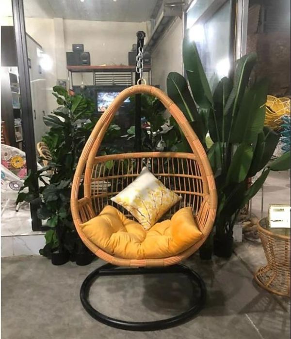 Xích Đu Đơn Mây Nhựa Sân Vườn XD25
