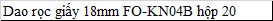 Dao Flexoffice FO KN04 lớn 18mm (có 2 lưỡi dao dự phòng)