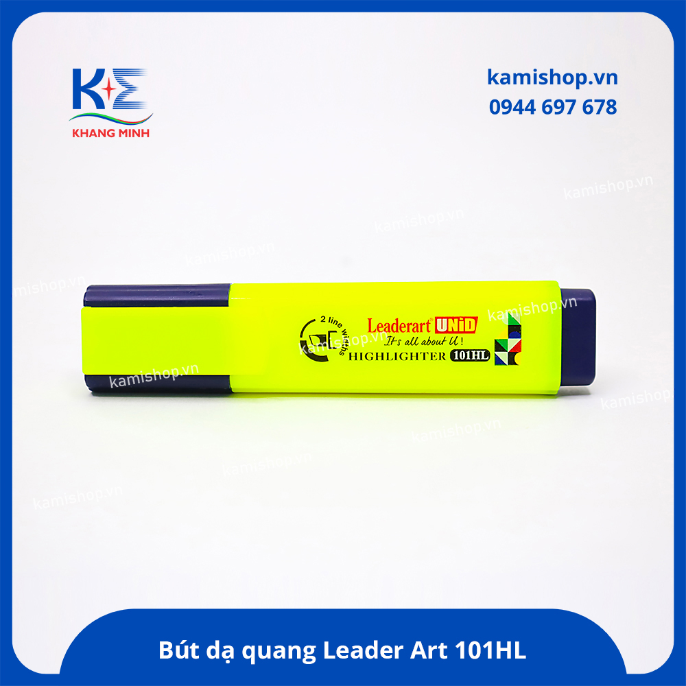 Bút dạ quang Leader Art thân vuông LA101HL