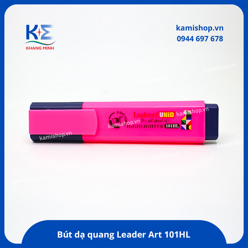 Bút dạ quang Leader Art thân vuông LA101HL